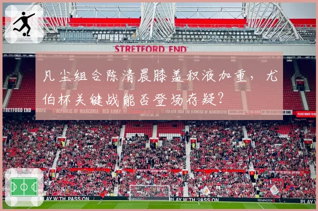 凡尘组合陈清晨膝盖积液加重，尤伯杯关键战能否登场存疑？